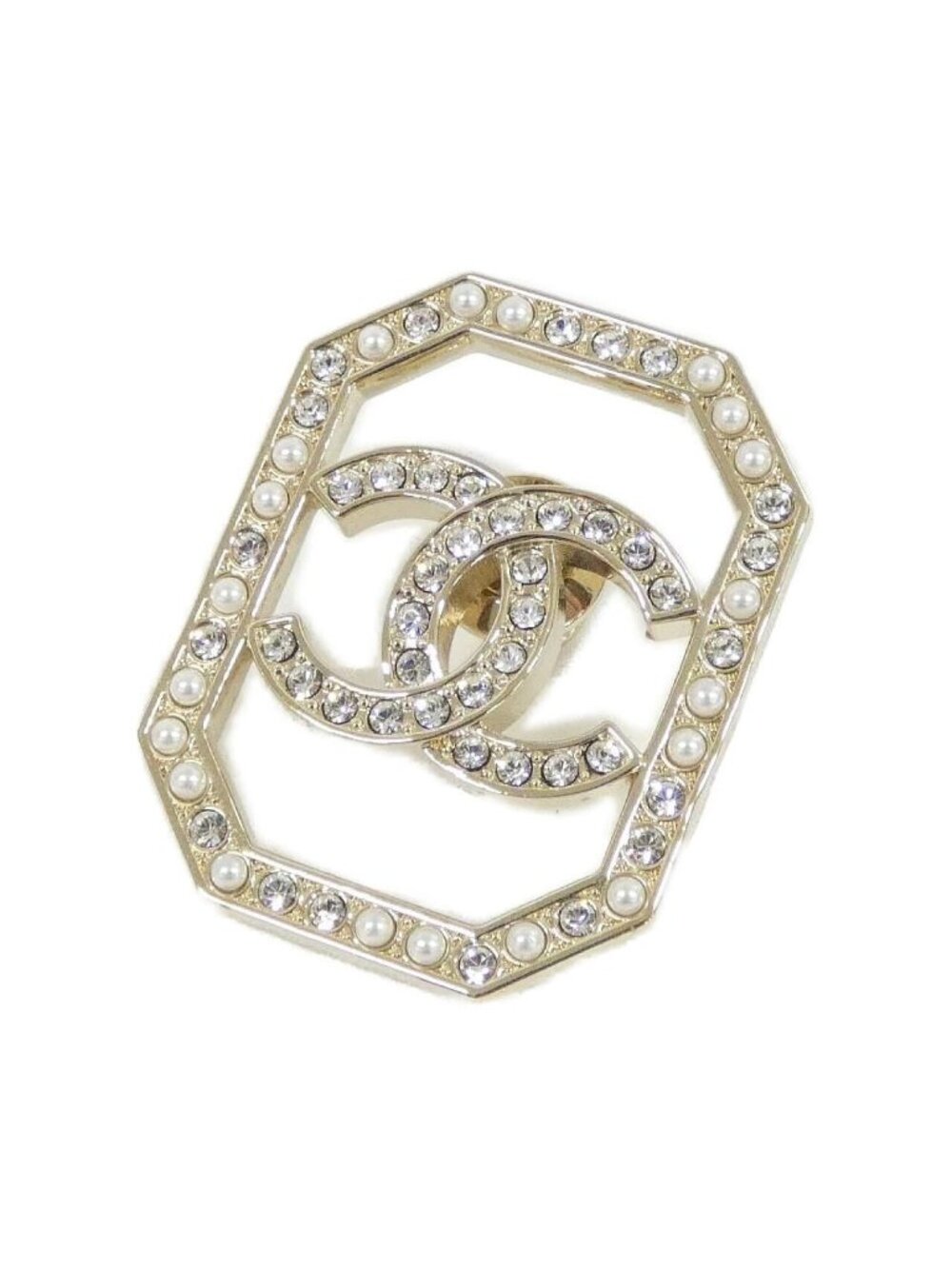 Chanel Pin Brooch Gold